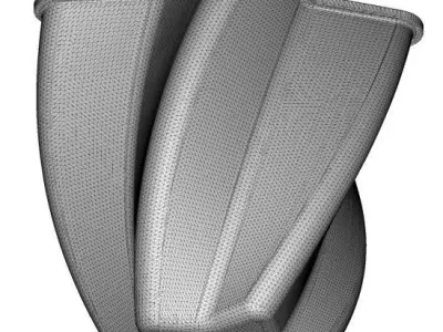 Classic Attractive Star Vase 3D print model