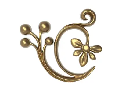  decorative pattern ready for 3D printing 3D model 419