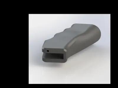 Simple AR grip 3D print model