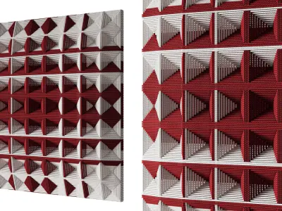 Wall art panel 05 Saido 3D model