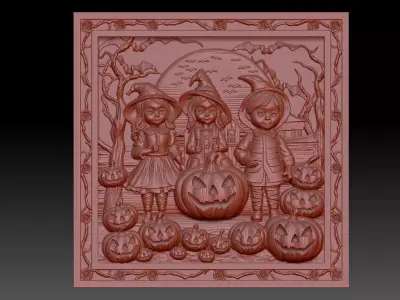 Halloween 3D print model