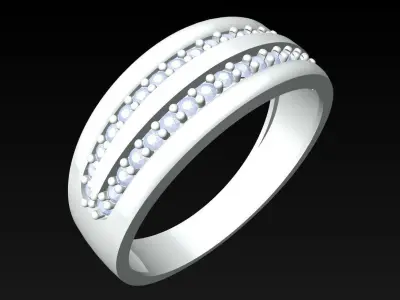 Diamond Ring  - N2115 Free 3D print model