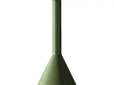 Hay - Palissade Cone Bistro table rectangle 3D model