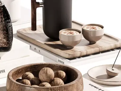 Decorative set H37 3D model