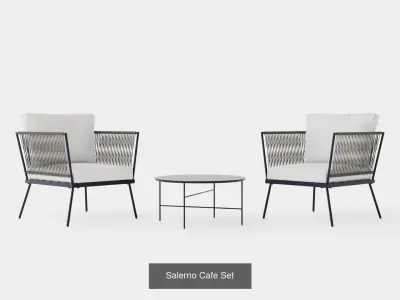 Collection of Cafe Set - 10 Models
