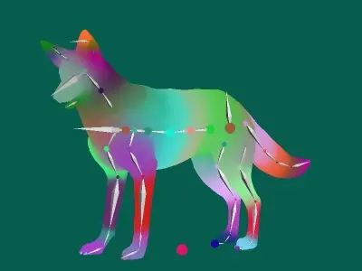 Coywolf 3D model