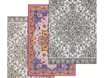 Rug Set 1469 3D model
