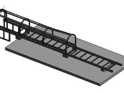 Ladder 3D Model 3D model