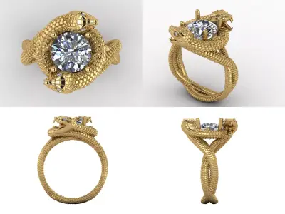 Ring od340 3D print model