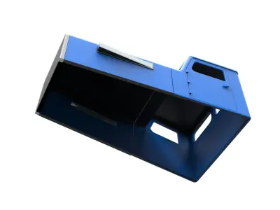 Cab of Vintage GATR Racing Semi truck Version 2 Scale 1 to 25 3D print model