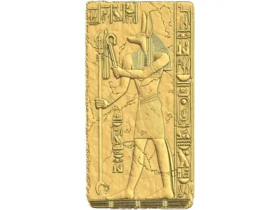 Anubis god for CNC Router and 3D print model