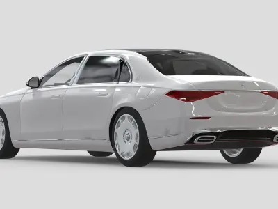 Mercedes-Benz S-Class Maybach 3D model