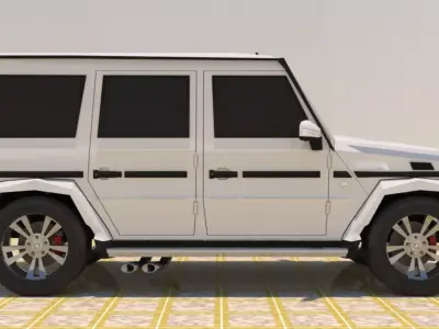 MERCEDES BENZ G550 G-WAGEN SUV G-CLASS 3D model