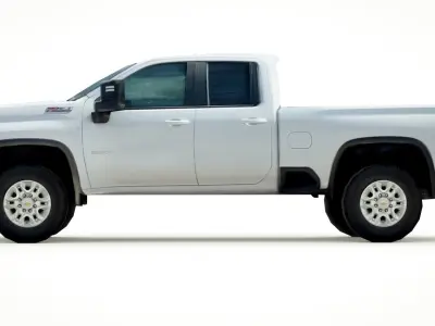 Chevrolet Silverado 2500 HD 2024 Low-poly 3D model