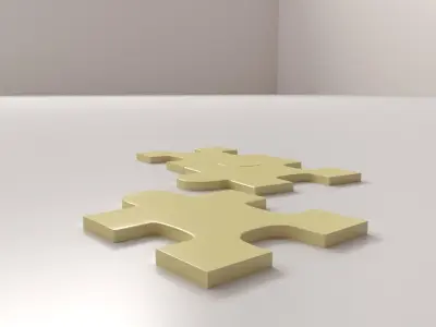 Puzzle Piece 3D model