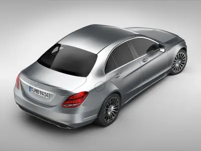 Mercedes Benz C Class 2015 3D model