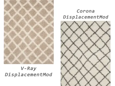 Rugs No 732 Low-poly 3D model