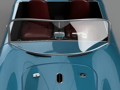The porshe 356 model 3D print model