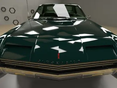 Oldsmobile Toronado 1966 3D model