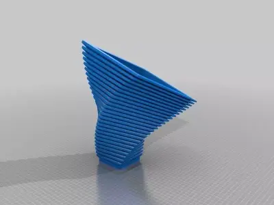 Arrayed Vase Free 3D print model shop
