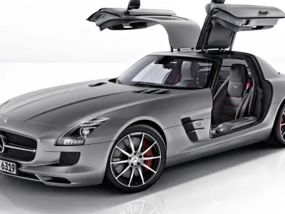 2015 Mercedes-Benz SLS AMG  3D model