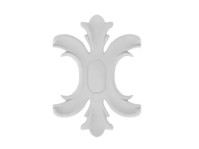 Cartouche Ornament 018 3D model