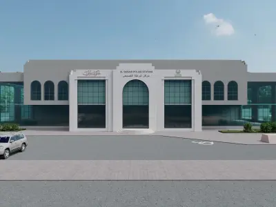 Qusais Police Station  3D model