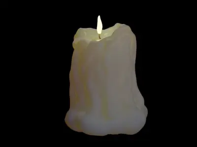 candle 3D model