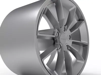 FORGELINE CF202 WHEEL 3D PRINT MODEL  3D print model