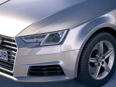 Audi A4 Sedan 2019 3D model