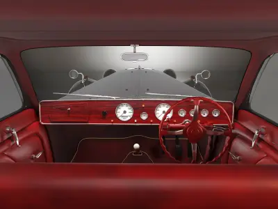  delahaye 135m 1938  3D model