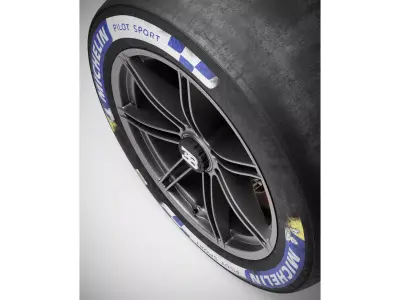  Michelin Pilot Sport Tire Bugatti Bolide 3D model
