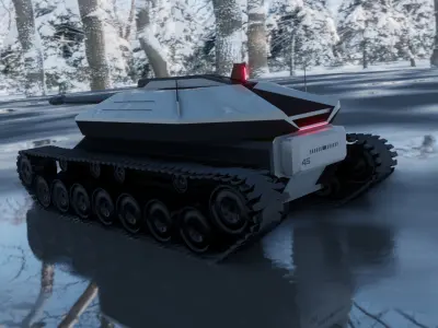 Tank Concept S22  3D model
