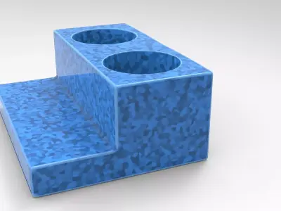 Kany Pen Holder Low-poly 3D model