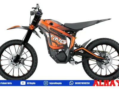 Talaria STING R Electric-bike  Low-poly 3D model