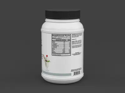 Protein Powder 3D model 182