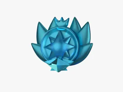 Reward Medal 3D Illustration 3D model