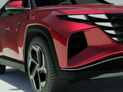 Hyundai Tucson 2021 3D model