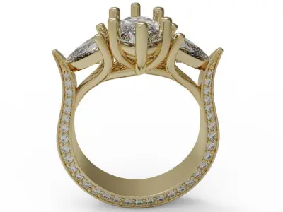 Ring model 3D print model