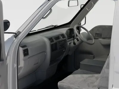 Mazda Bongo 1999 Low-poly 3D model