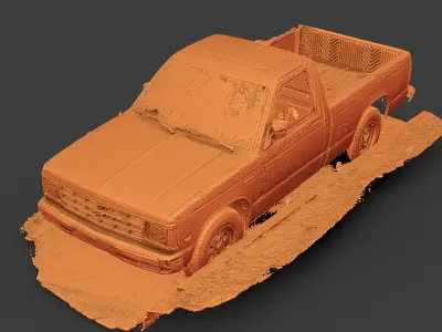 Chevrolet S10 Pickup 1980 RAW SCAN 3D model