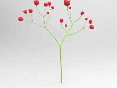 Flower 3D model