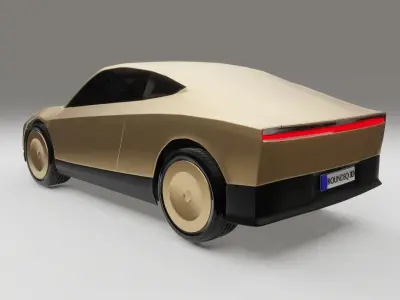 Tesla Robotaxi 2025  3D model