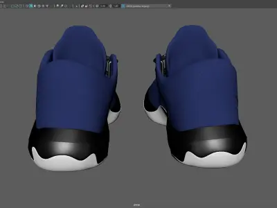 sport shoe Low-poly 3D model