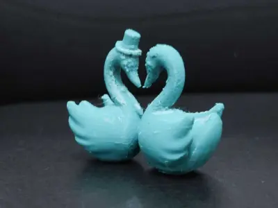 Swan Topper 3D print model