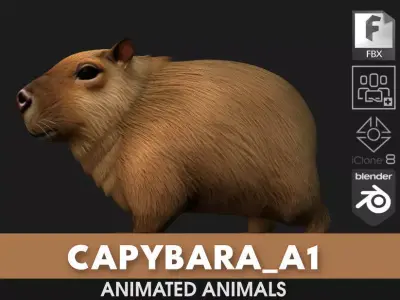 Capybara-A1 3D model