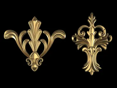 Ornament 64 3D model