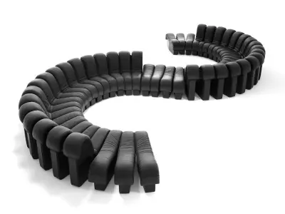 DS 600 Modular Sofa 3D model