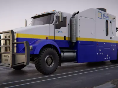 kenworth-t-800 Low-poly 3D model