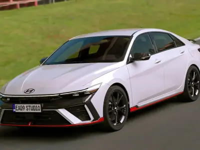 2025 Hyundai Elantra N 3D model